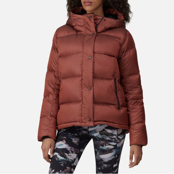 Lululemon Shiny Sunset Orange Long Sleeve Wunder Puffer Waterproof Jacket - Picture 1 of 5